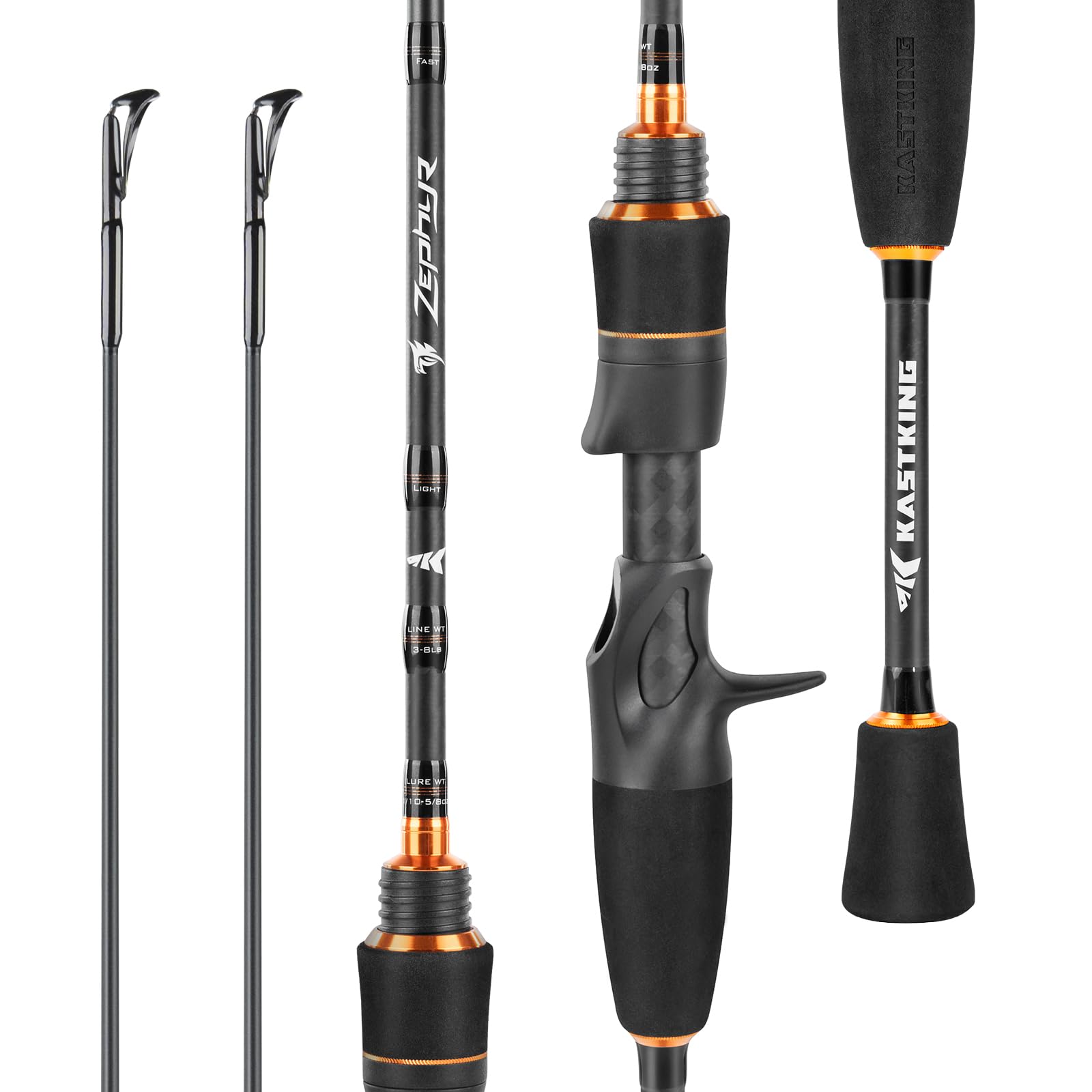 Amazon.com : KastKing Zephyr Finesse Fishing Rods – BFS